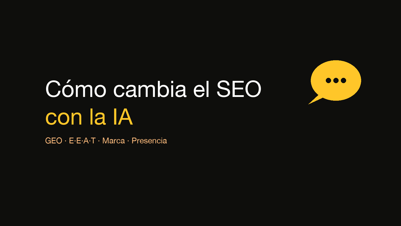 Cómo cambia el SEO con la IA